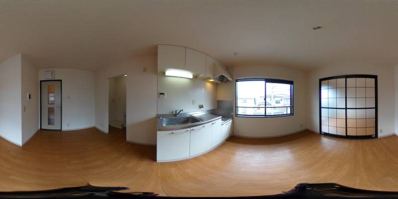 パノラマ画像ダイニング