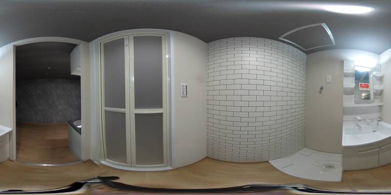 パノラマ画像洗面所