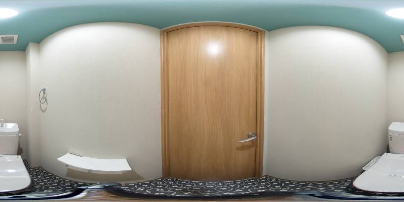 パノラマ画像トイレ