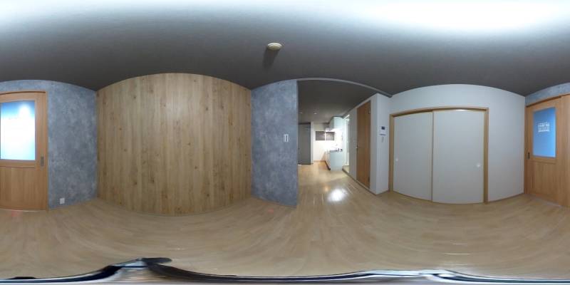 パノラマ画像リビング