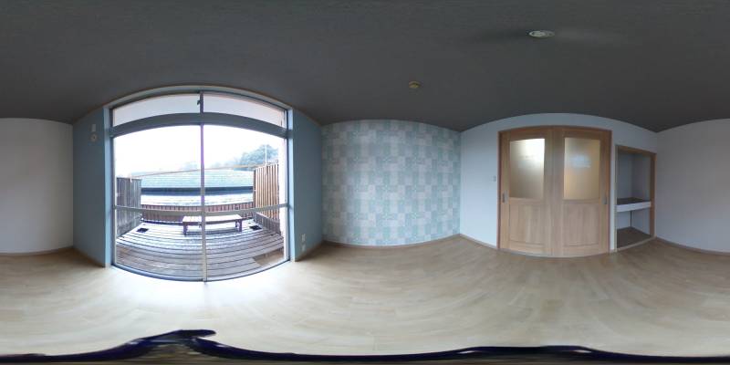 パノラマ画像洋室