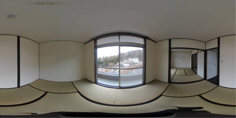 パノラマ画像和室