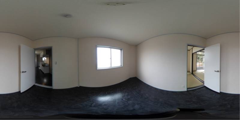 パノラマ画像洋室