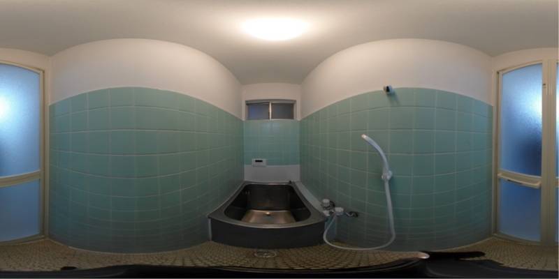 パノラマ画像バスルーム