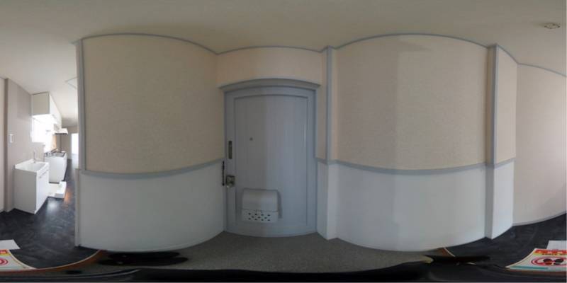 パノラマ画像玄関