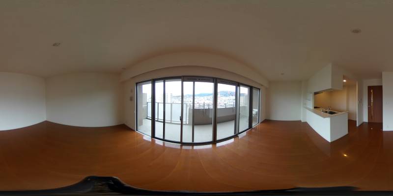 パノラマ画像リビング