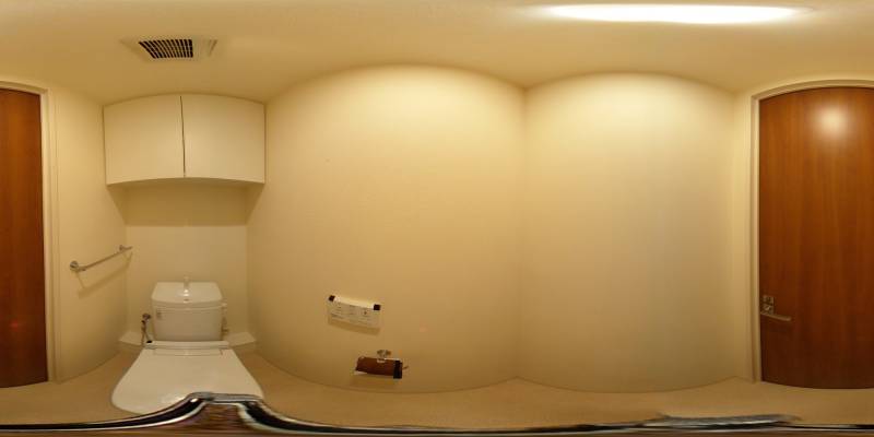 パノラマ画像トイレ