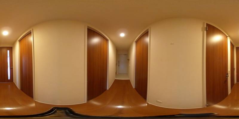 パノラマ画像玄関