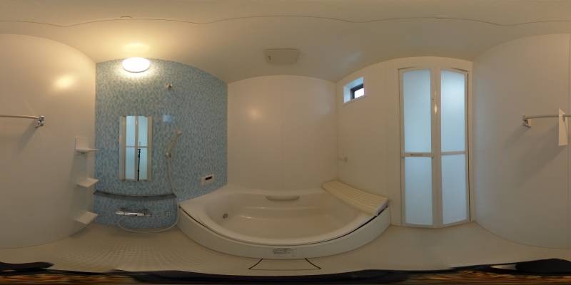パノラマ画像バスルーム