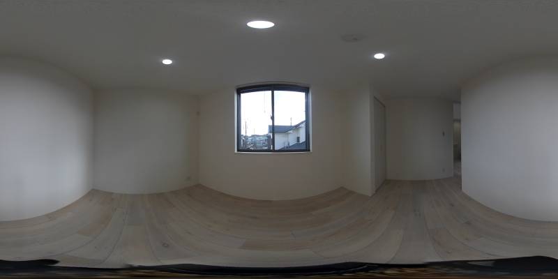 パノラマ画像洋室