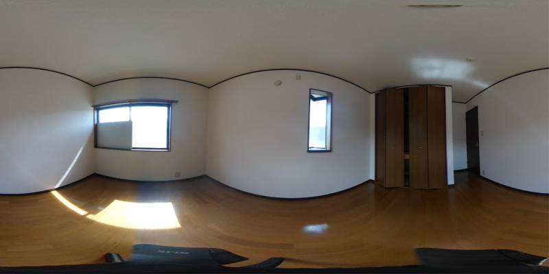 パノラマ画像洋室