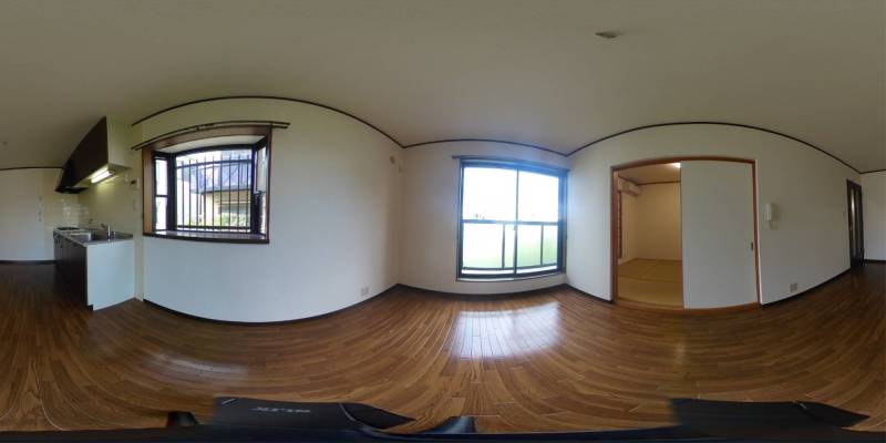 パノラマ画像洋室