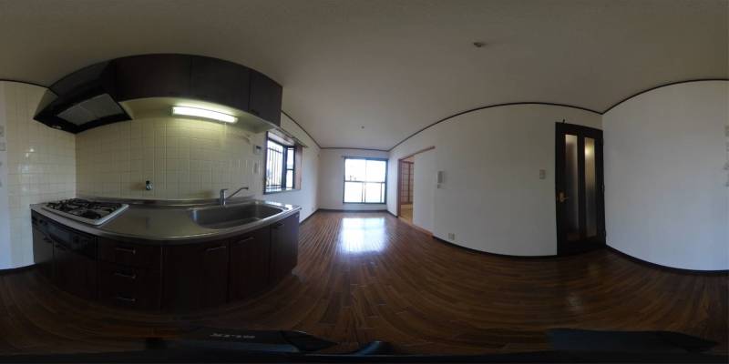 パノラマ画像洋室