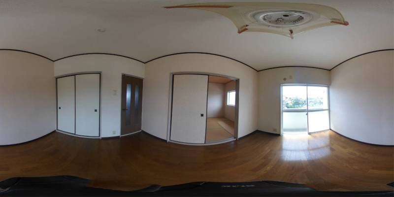 パノラマ画像洋室