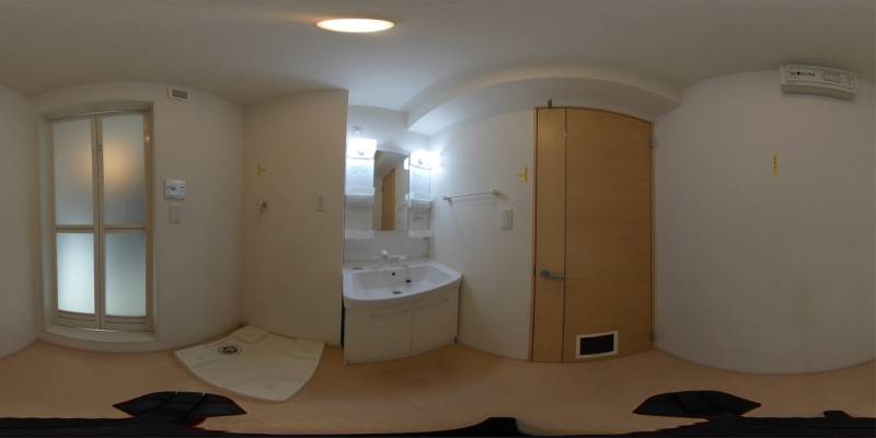 パノラマ画像洗面所