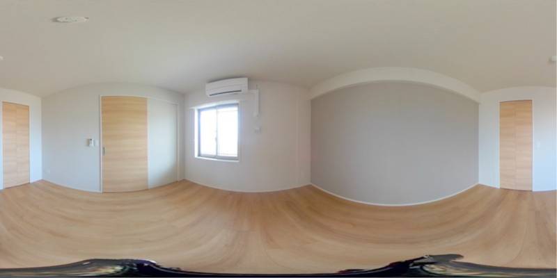 パノラマ画像洋室