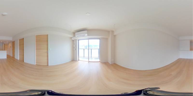 パノラマ画像洋室