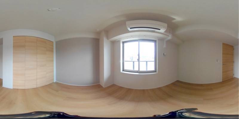 パノラマ画像洋室