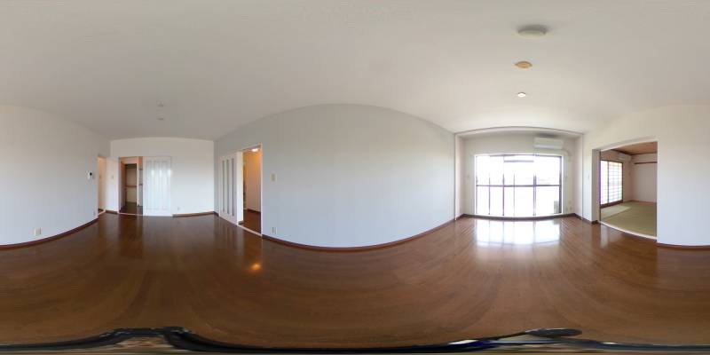 パノラマ画像リビング