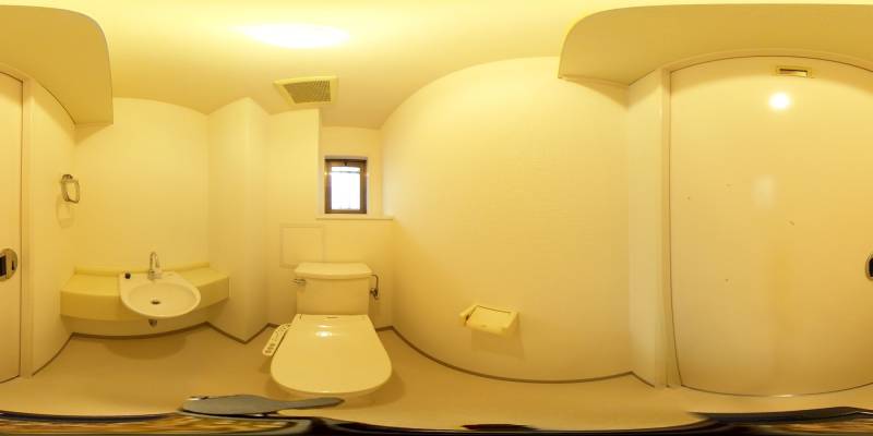 パノラマ画像トイレ