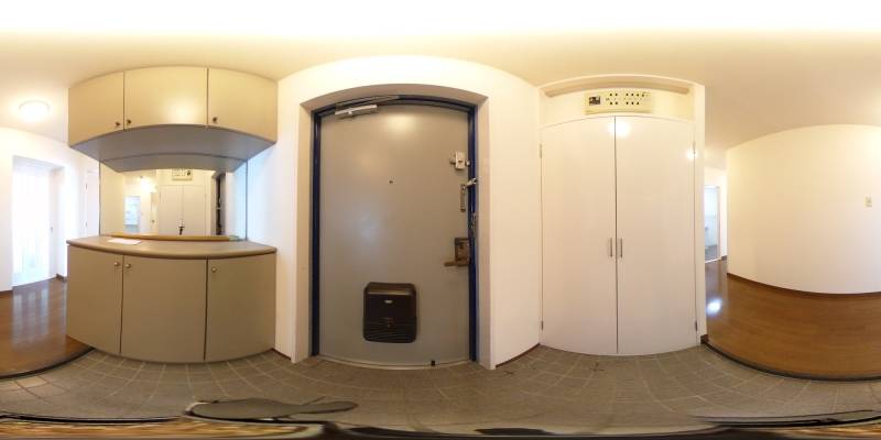 パノラマ画像玄関