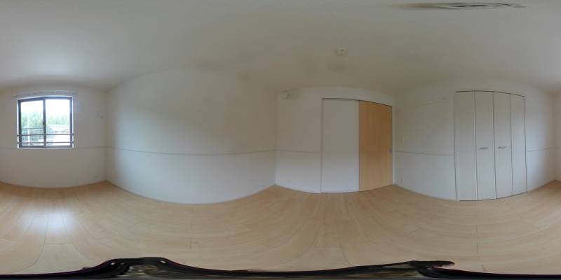 パノラマ画像洋室