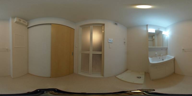 パノラマ画像洗面所