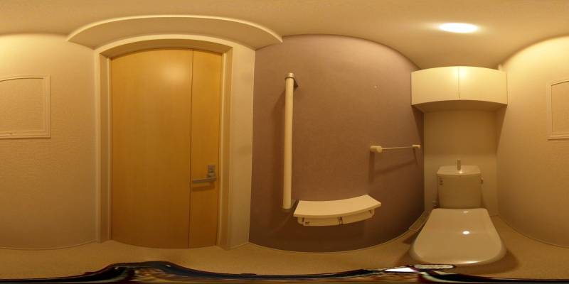 パノラマ画像トイレ