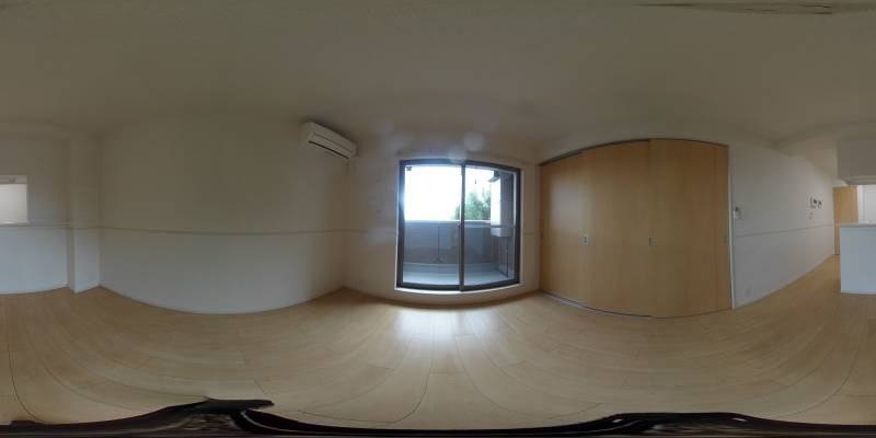 パノラマ画像リビング