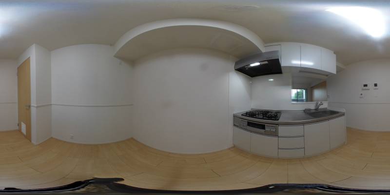 パノラマ画像キッチン