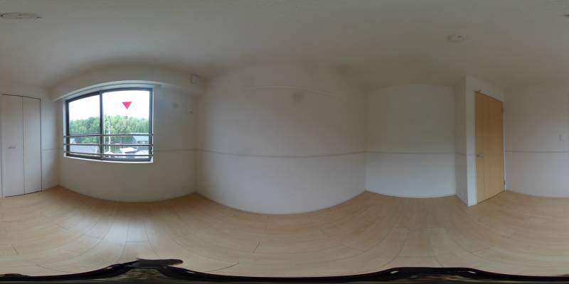 パノラマ画像洋室