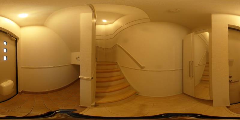 パノラマ画像玄関