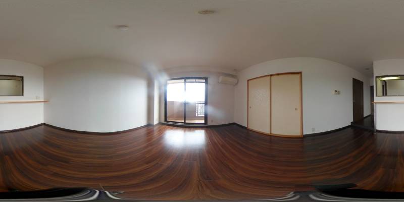 パノラマ画像リビング