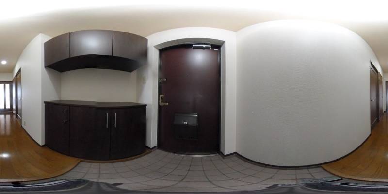 パノラマ画像玄関