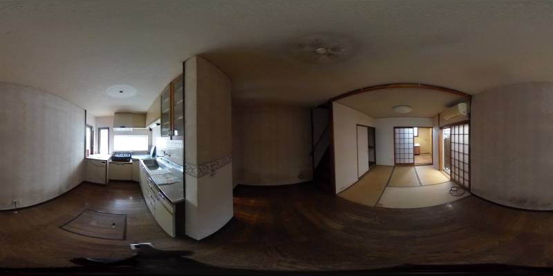 パノラマ画像洋室