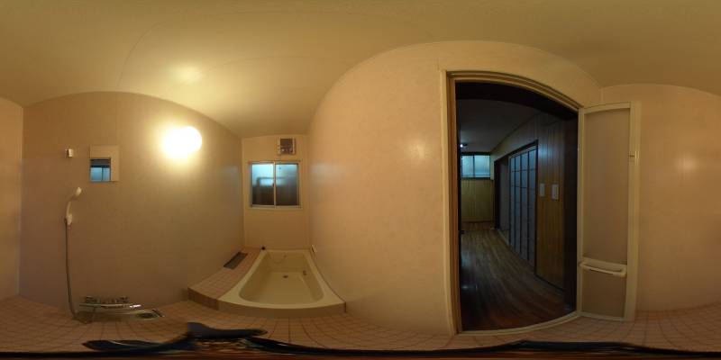 パノラマ画像バスルーム