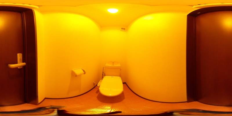 パノラマ画像トイレ