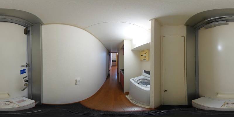 パノラマ画像玄関