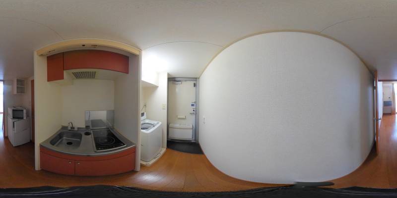 パノラマ画像キッチン