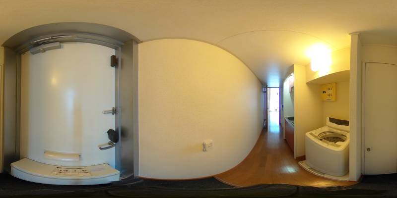 パノラマ画像玄関