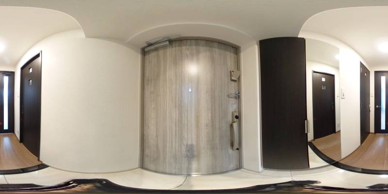 パノラマ画像玄関