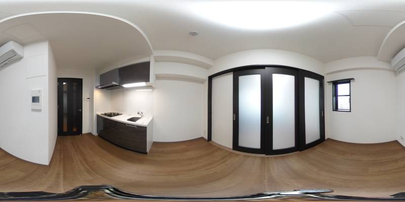 パノラマ画像リビング