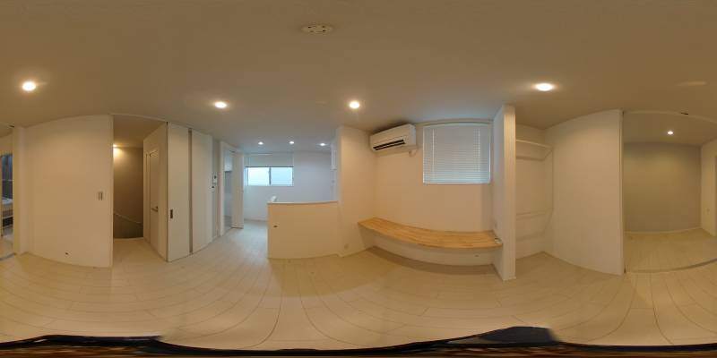 パノラマ画像洋室