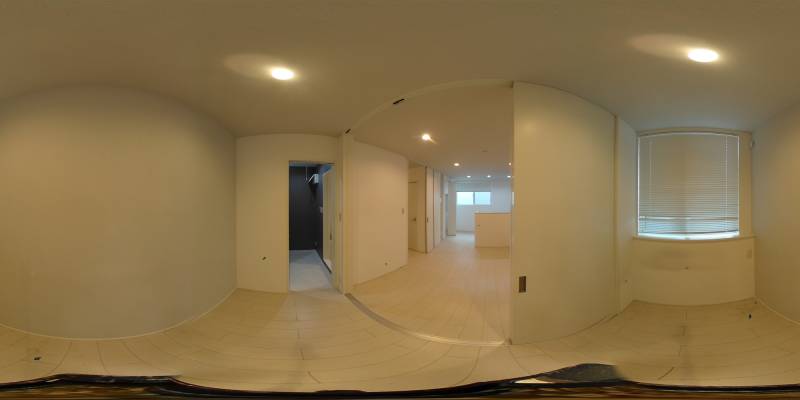 パノラマ画像洋室