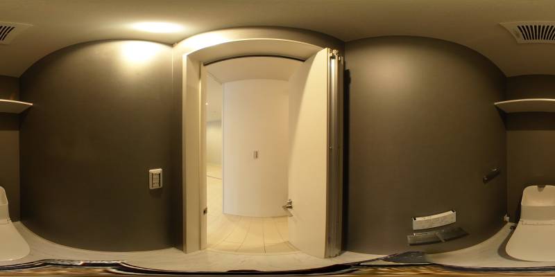 パノラマ画像トイレ