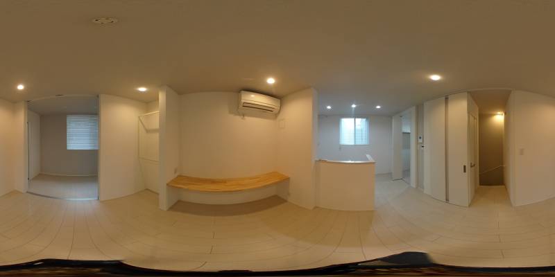 パノラマ画像洋室