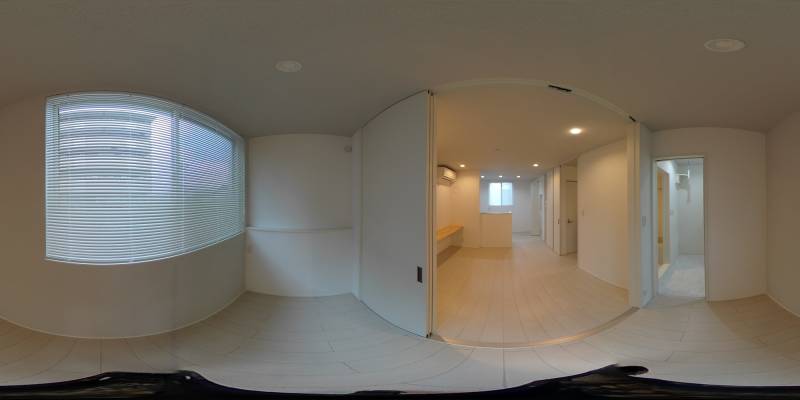 パノラマ画像洋室