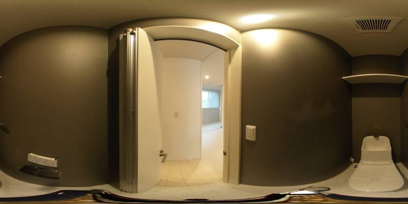 パノラマ画像トイレ