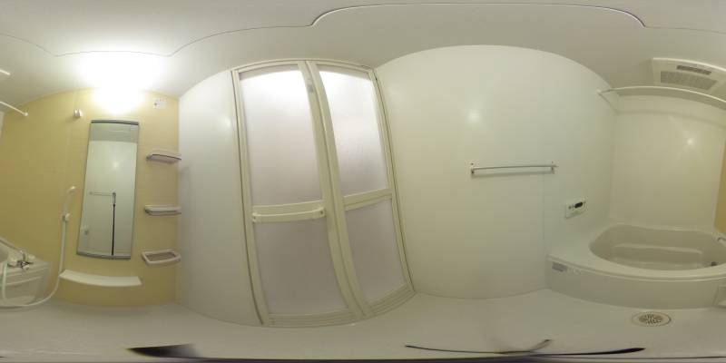 パノラマ画像バスルーム