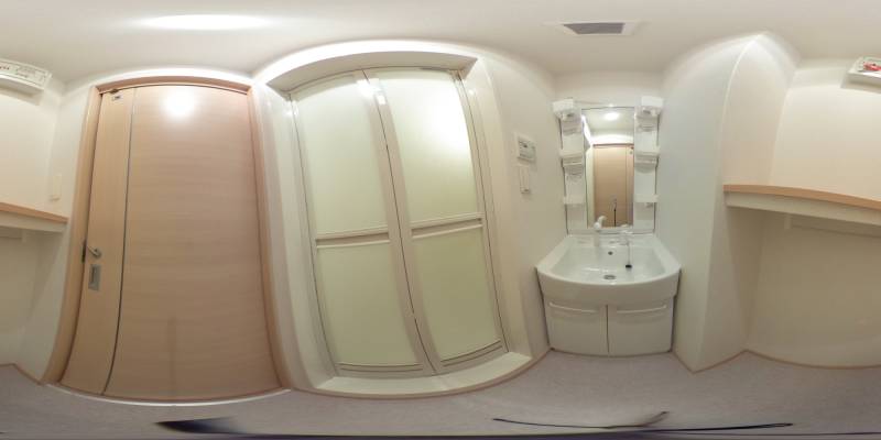 パノラマ画像洗面所